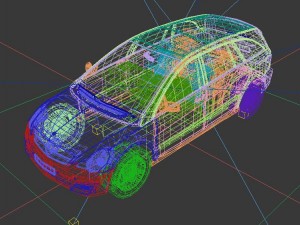 vehicles - mercedes-benz bmw volkswagen audi car 32 3D Model
