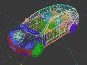 vehicles - mercedes-benz bmw volkswagen audi car 32 3D Model