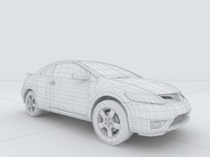 vehicles - mercedes-benz bmw volkswagen audi car 33 3D Modell