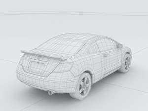 vehicles - mercedes-benz bmw volkswagen audi car 33 3D Modell