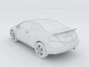 vehicles - mercedes-benz bmw volkswagen audi car 33 3D Modell