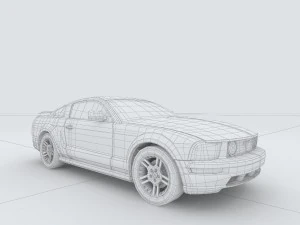 vehicles - mercedes-benz bmw volkswagen audi car 34 3D Model