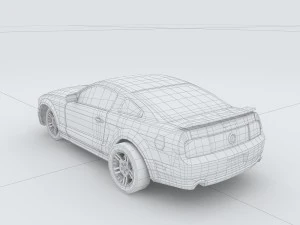 vehicles - mercedes-benz bmw volkswagen audi car 34 3D Model