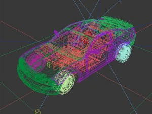 vehicles - mercedes-benz bmw volkswagen audi car 34 3D Model