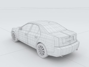vehicles - mercedes-benz bmw volkswagen audi car 35 3D 모델