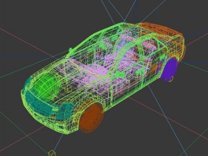 vehicles - mercedes-benz bmw volkswagen audi car 35 3D 모델