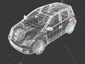 vehicles - mercedes-benz bmw volkswagen audi car 36 3D Model