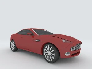 vehicles - mercedes-benz bmw volkswagen audi car 41 3D Model
