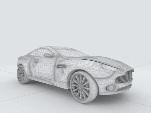 vehicles - mercedes-benz bmw volkswagen audi car 41 3D Model