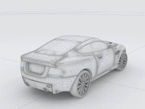 vehicles - mercedes-benz bmw volkswagen audi car 41 3D Model