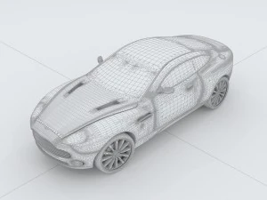 vehicles - mercedes-benz bmw volkswagen audi car 41 3D Model