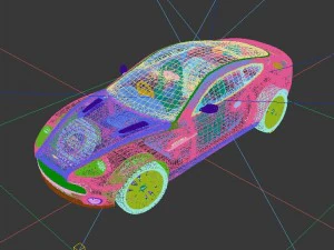 vehicles - mercedes-benz bmw volkswagen audi car 41 3D Model