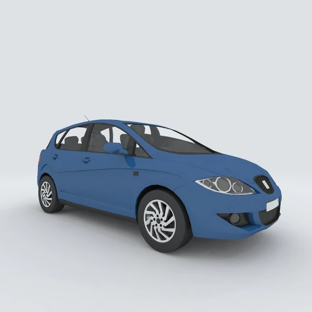 vehicles - mercedes-benz bmw volkswagen audi car 42 3D Model .c4d .max .obj .3ds .fbx .stl .blend 