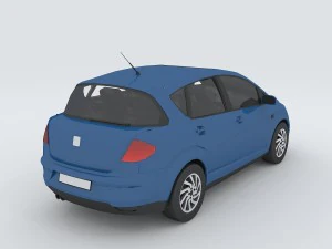 vehicles - mercedes-benz bmw volkswagen audi car 42 3D Model