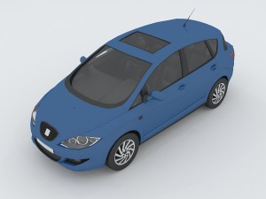 vehicles - mercedes-benz bmw volkswagen audi car 42 3D Модель