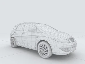 vehicles - mercedes-benz bmw volkswagen audi car 42 3D Model
