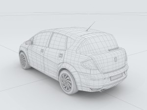 vehicles - mercedes-benz bmw volkswagen audi car 42 3D Модель