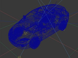 vehicles - mercedes-benz bmw volkswagen audi car 42 3D Модель