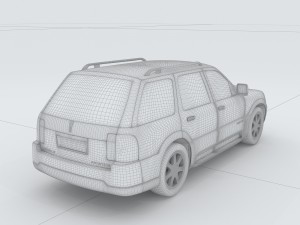 vehicles - mercedes-benz bmw volkswagen audi car 43 Model 3D