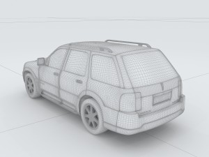 vehicles - mercedes-benz bmw volkswagen audi car 43 Model 3D