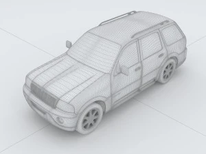 vehicles - mercedes-benz bmw volkswagen audi car 43 3D Model