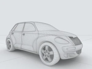 vehicles - mercedes-benz bmw volkswagen audi car 44 3D Model