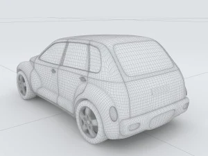 vehicles - mercedes-benz bmw volkswagen audi car 44 3D Model