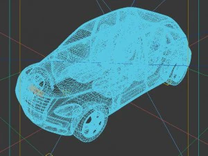 vehicles - mercedes-benz bmw volkswagen audi car 44 3D Model