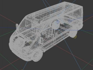 vehicles - mercedes-benz bmw volkswagen audi car 47 Modelo 3D