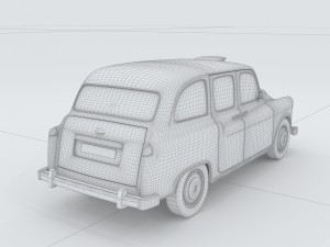 vehicles - mercedes-benz bmw volkswagen audi car 47 3D Модель
