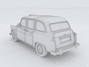 vehicles - mercedes-benz bmw volkswagen audi car 47 3D Модель