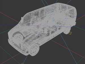 vehicles - mercedes-benz bmw volkswagen audi car 49 Modelo 3D