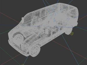 vehicles - mercedes-benz bmw volkswagen audi car 49 3D Model