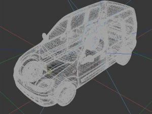 vehicles - mercedes-benz bmw volkswagen audi car 50 3D Model