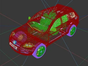 vehicles - mercedes-benz bmw volkswagen audi car 51 3D Model