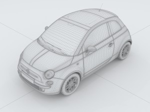 vehicles - mercedes-benz bmw volkswagen audi car 52 3D 模型