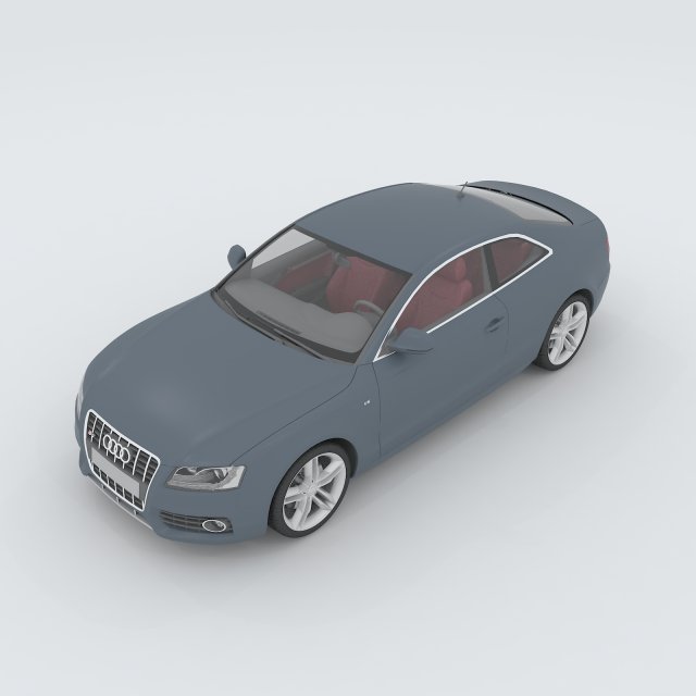 vehicles - mercedes-benz bmw volkswagen audi car 554 Modello 3D .c4d .max .obj .3ds .fbx .stl .blend