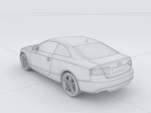 vehicles - mercedes-benz bmw volkswagen audi car 554 3D Model
