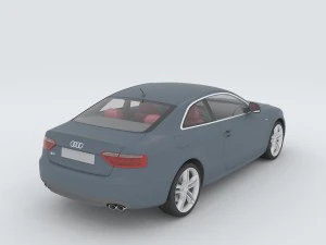 vehicles - mercedes-benz bmw volkswagen audi car 554 3D Model
