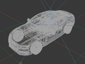 vehicles - mercedes-benz bmw volkswagen audi car 53 3D Model