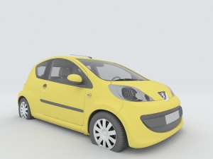 vehicles - mercedes-benz bmw volkswagen audi car 54 3D Model