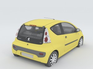 vehicles - mercedes-benz bmw volkswagen audi car 54 3D Model
