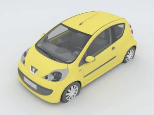 vehicles - mercedes-benz bmw volkswagen audi car 54 3D Model