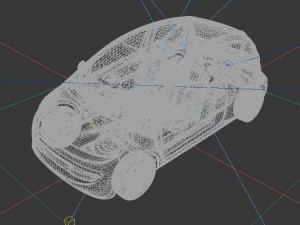 vehicles - mercedes-benz bmw volkswagen audi car 54 3D Model