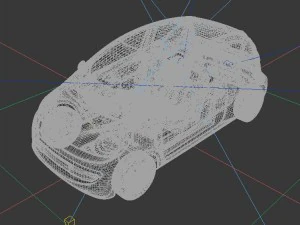 vehicles - mercedes-benz bmw volkswagen audi car 54 3D Model