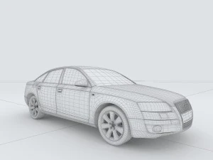 vehicles - mercedes-benz bmw volkswagen audi car 55 3D Model