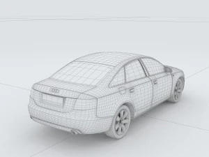 vehicles - mercedes-benz bmw volkswagen audi car 55 3D Model