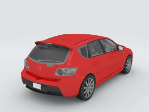 vehicles - mercedes-benz bmw volkswagen audi car 56 3D Model