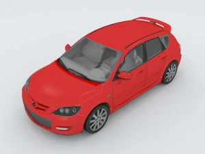 vehicles - mercedes-benz bmw volkswagen audi car 56 3D Model