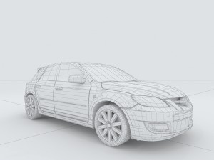 vehicles - mercedes-benz bmw volkswagen audi car 56 3Dモデル